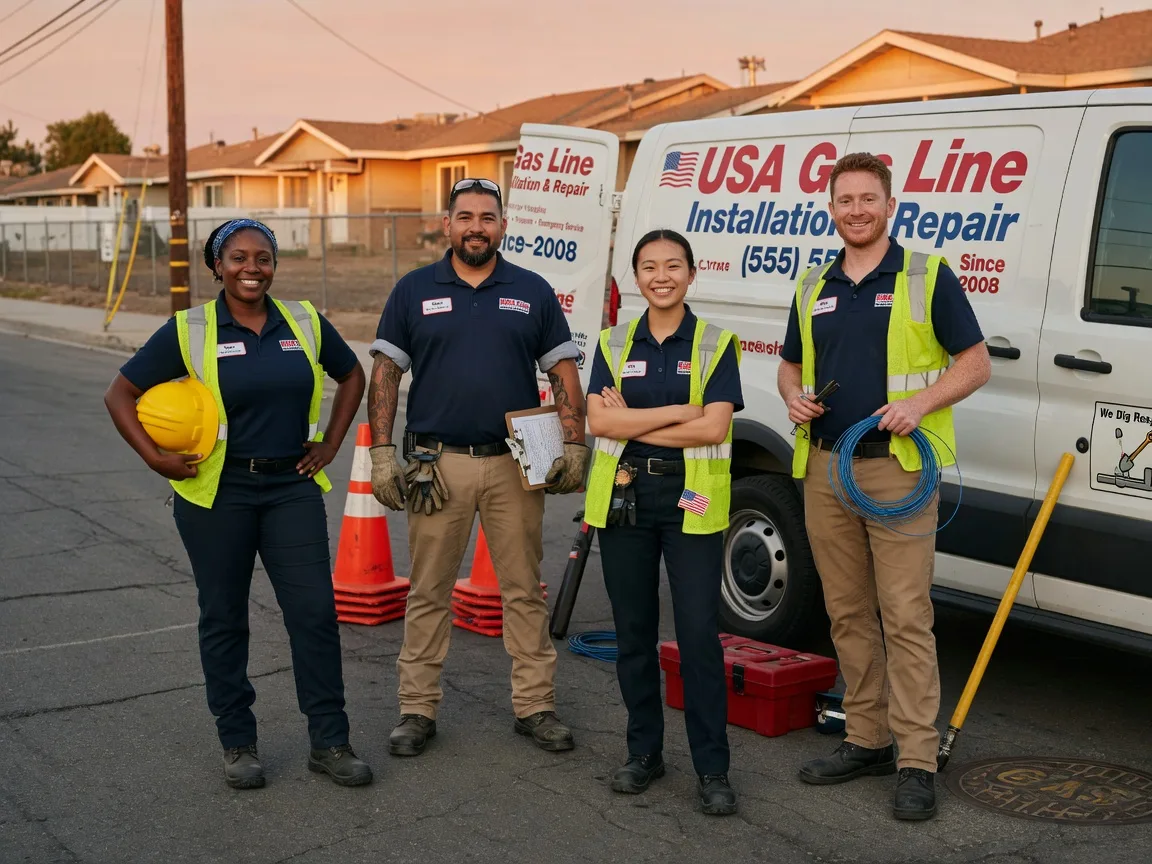 Gas Line Installation company in Page, ND